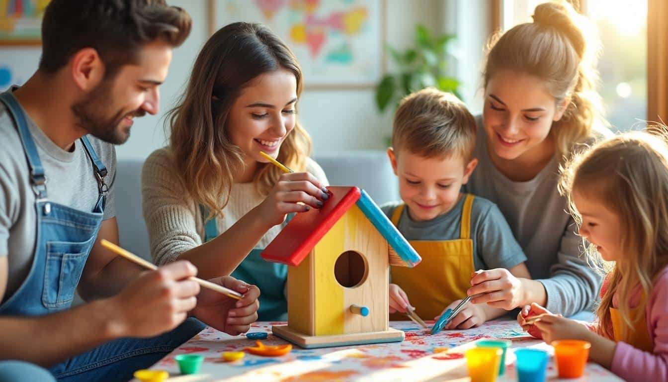d&eacute;couvrez des id&eacute;es de projets de bricolage amusants et s&ucirc;rs &agrave; r&eacute;aliser en famille. impliquez vos enfants dans des activit&eacute;s cr&eacute;atives qui stimulent leur imagination et renforcent les liens familiaux. de l'artisanat simple aux cr&eacute;ations ludiques, transformez vos moments en moments inoubliables.